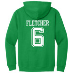 AHUNDYP #6 Anaiyah Fletcher North Dakota Basketball Sport Adult Hood