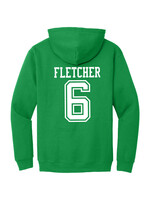 AHUNDYP #6 Anaiyah Fletcher North Dakota Basketball Sport Adult Hood