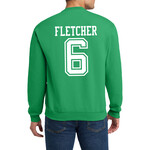 AHUNDYP #6 Anaiyah Fletcher North Dakota Basketball Sport Adult Crew