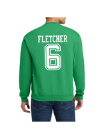 AHUNDYP #6 Anaiyah Fletcher North Dakota Basketball Sport Adult Crew