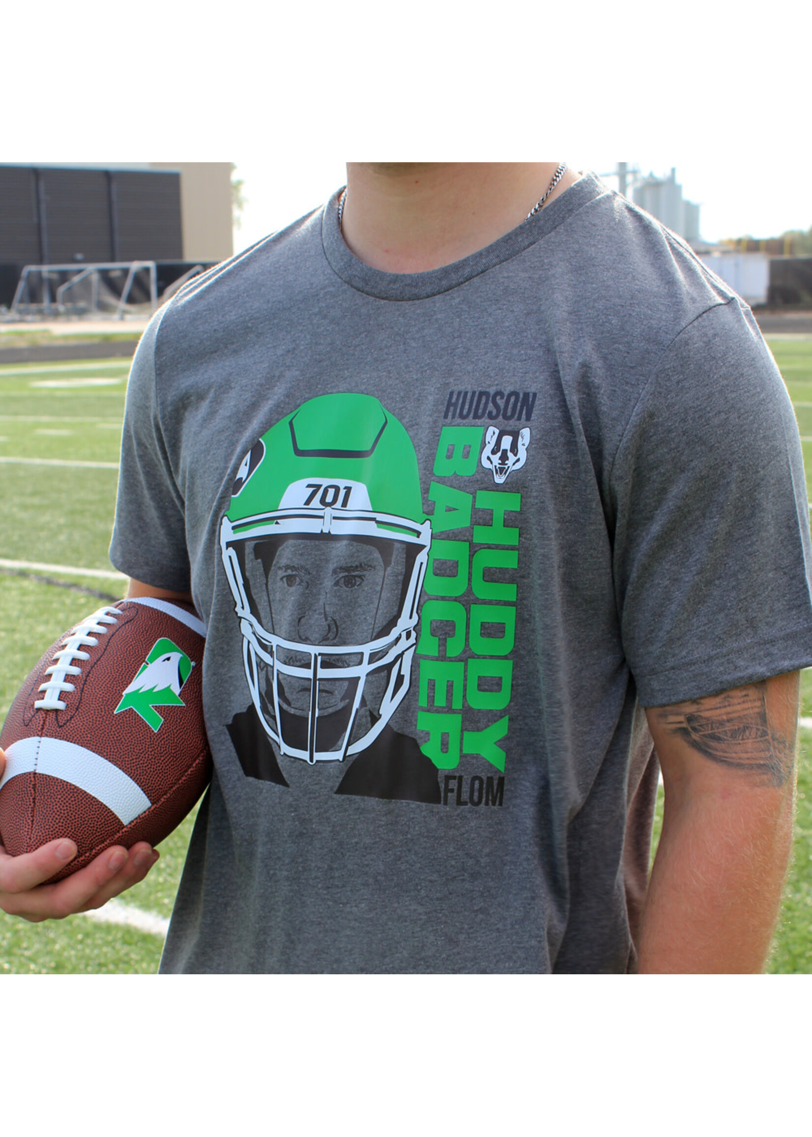 AHUNDYP Hudson "Huddy Badger" Flom Player Tee