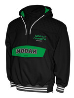Franchise Club North Dakota Hockey Q-Zip Hooded Fleece Jacket