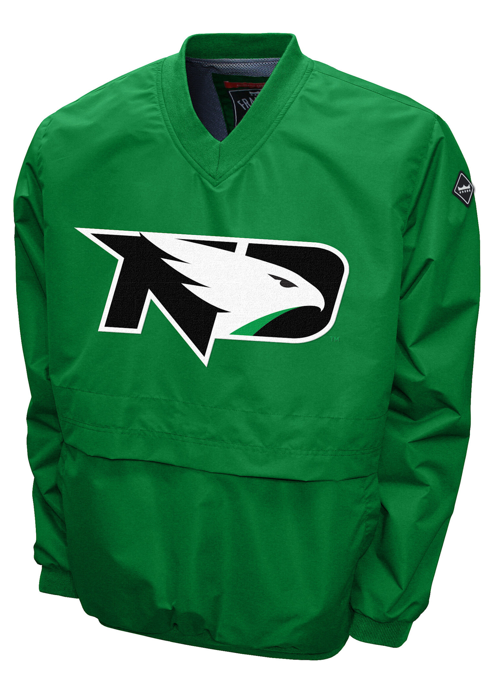 Franchise Club Big Logo Fighting Hawks Wind Jacket Pullover