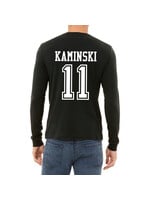 AHUNDYP #1 Jerry Kaminski North Dakota Football Sport Adult Long Sleeve