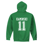 AHUNDYP #11 Jerry Kaminski North Dakota Football Sport Adult Hood