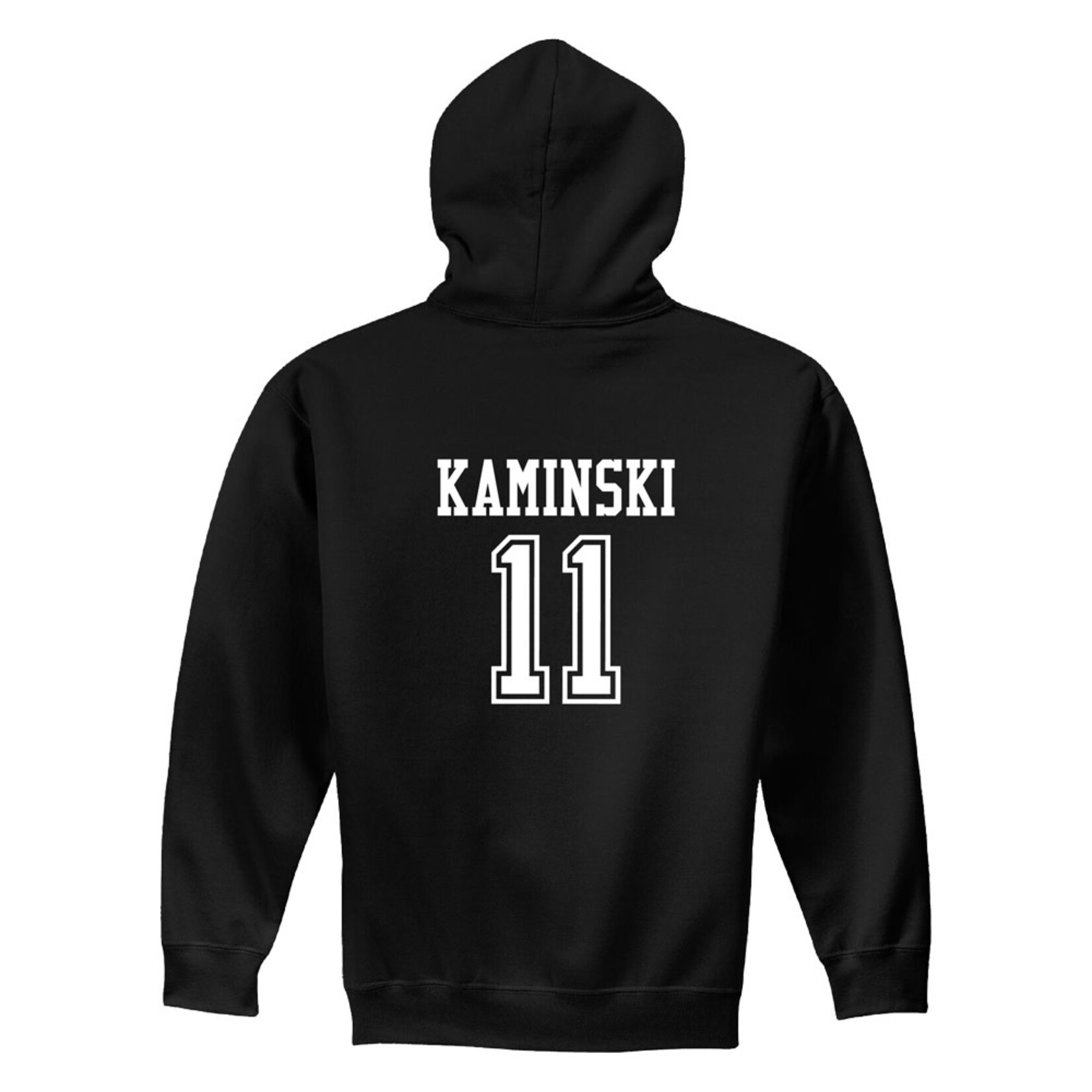 AHUNDYP #11 Jerry Kaminski North Dakota Football Sport Youth Hood