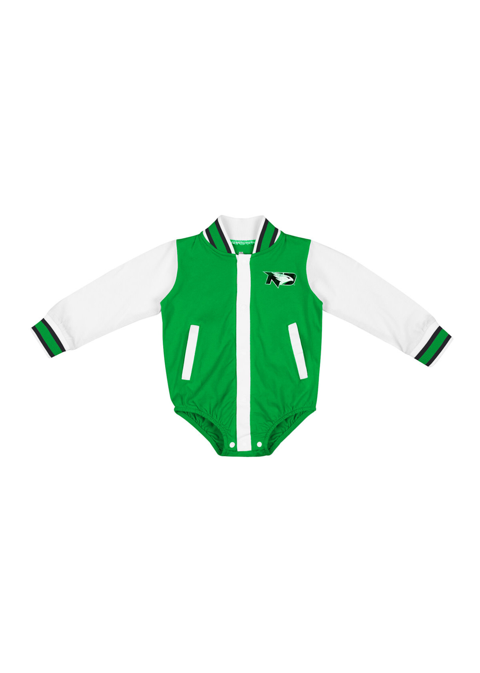 Colosseum Athletics UND Infant Bell Rings Varsity Onesie