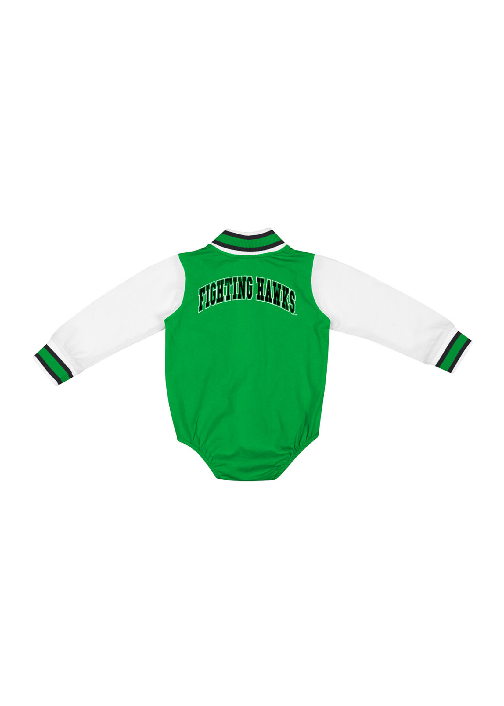 Colosseum Athletics UND Infant Bell Rings Varsity Onesie