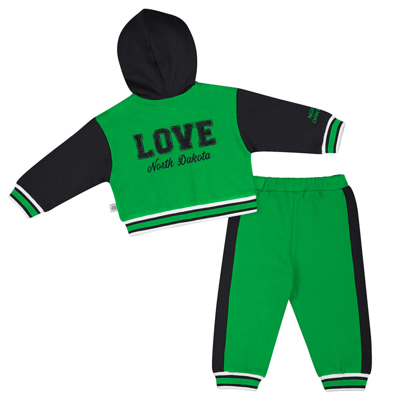 Colosseum Athletics UND Petals Infant Varsity Set