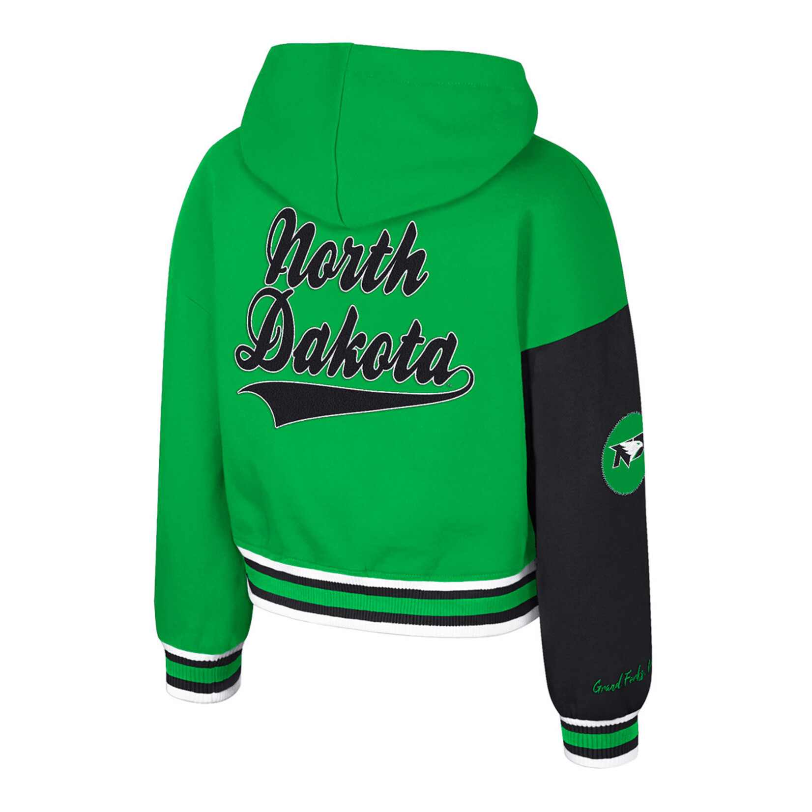 Colosseum Athletics UND Petals Toddler Letterman Jacket