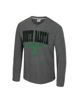 Colosseum Athletics Troop Ship UND Waffle Long Sleeve Knit Top