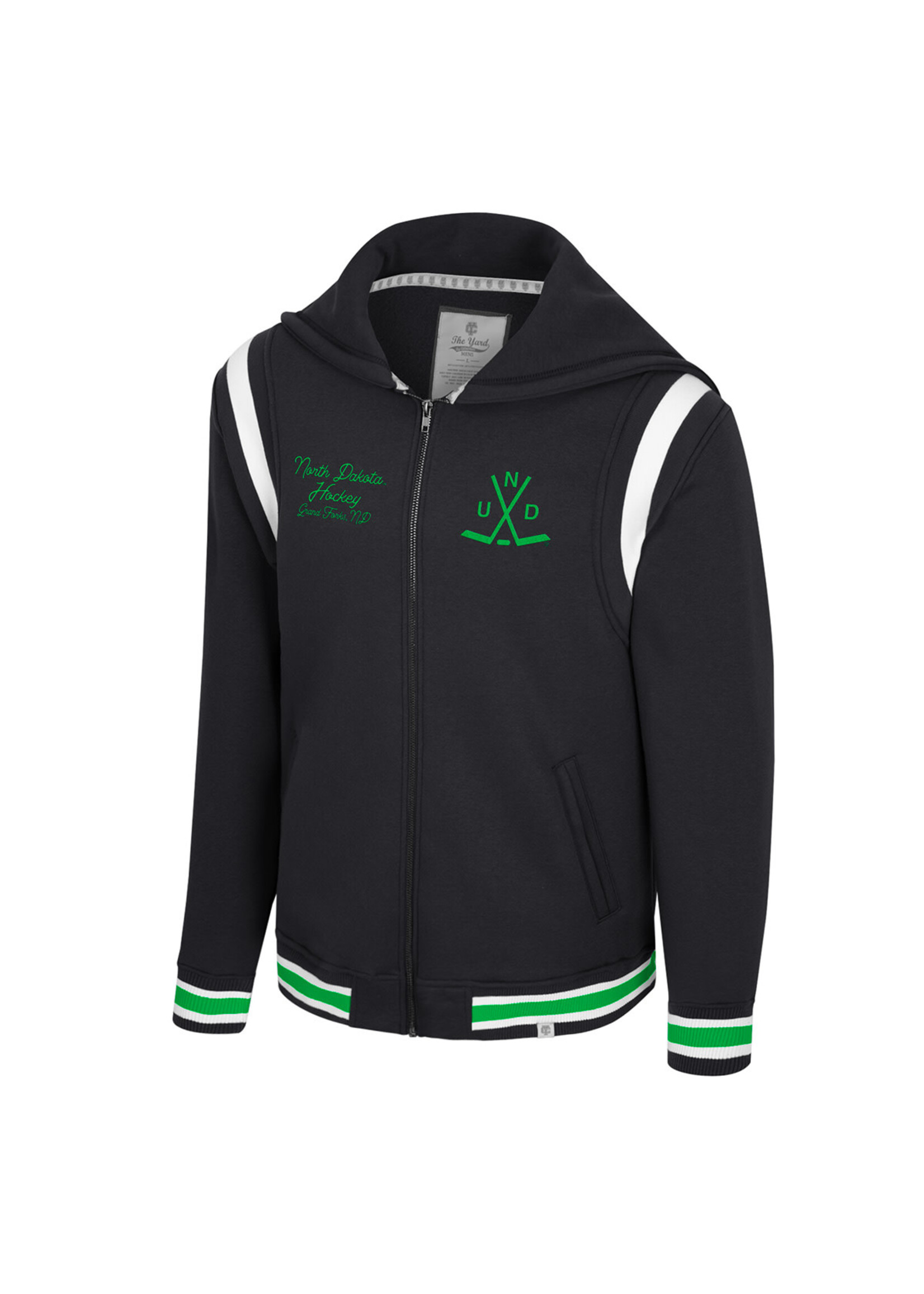 Colosseum Athletics Grand Tour UND Hockey Hooded Jacket