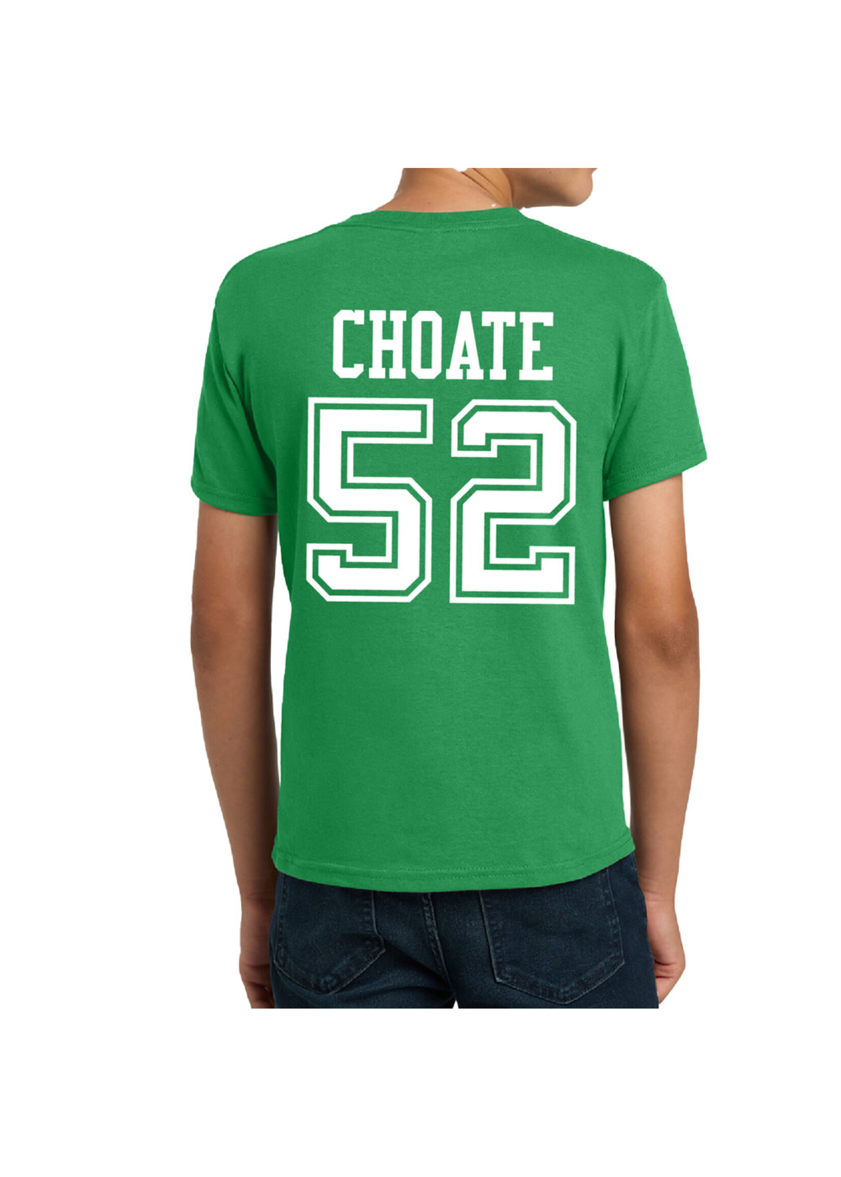 AHUNDYP #52 Easton Choate North Dakota Football Sport Youth Tee