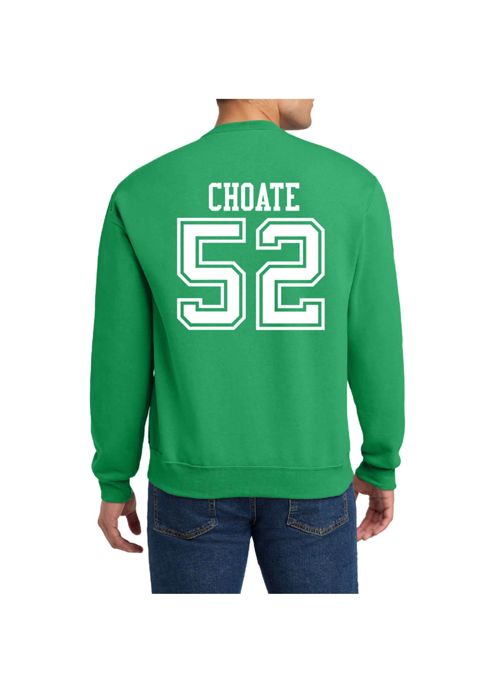 AHUNDYP #52 Easton Choate North Dakota Football Sport Adult Crew