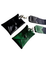 Alexis Drake Leather Wristlet
