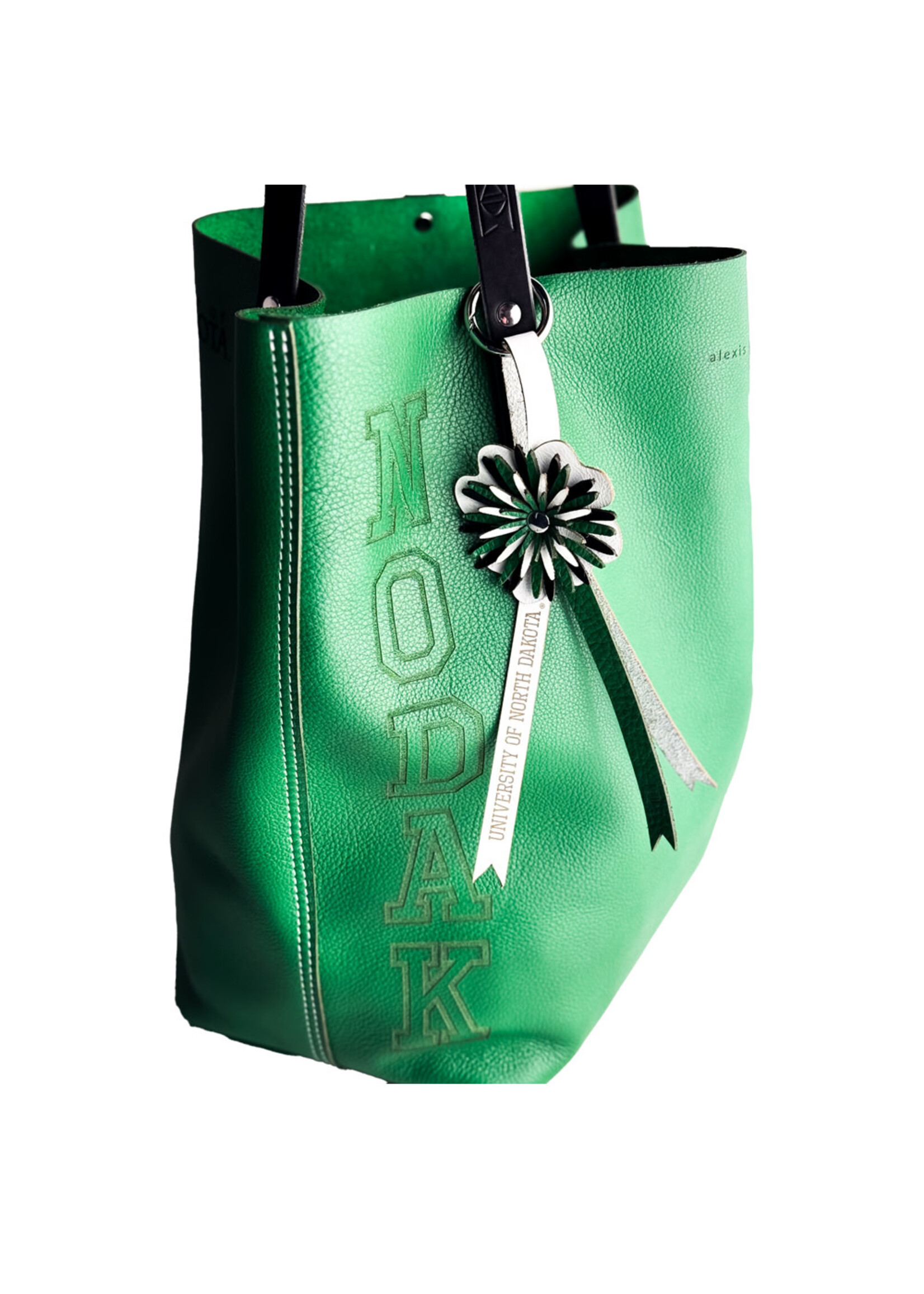 Alexis Drake Leather Market Tote