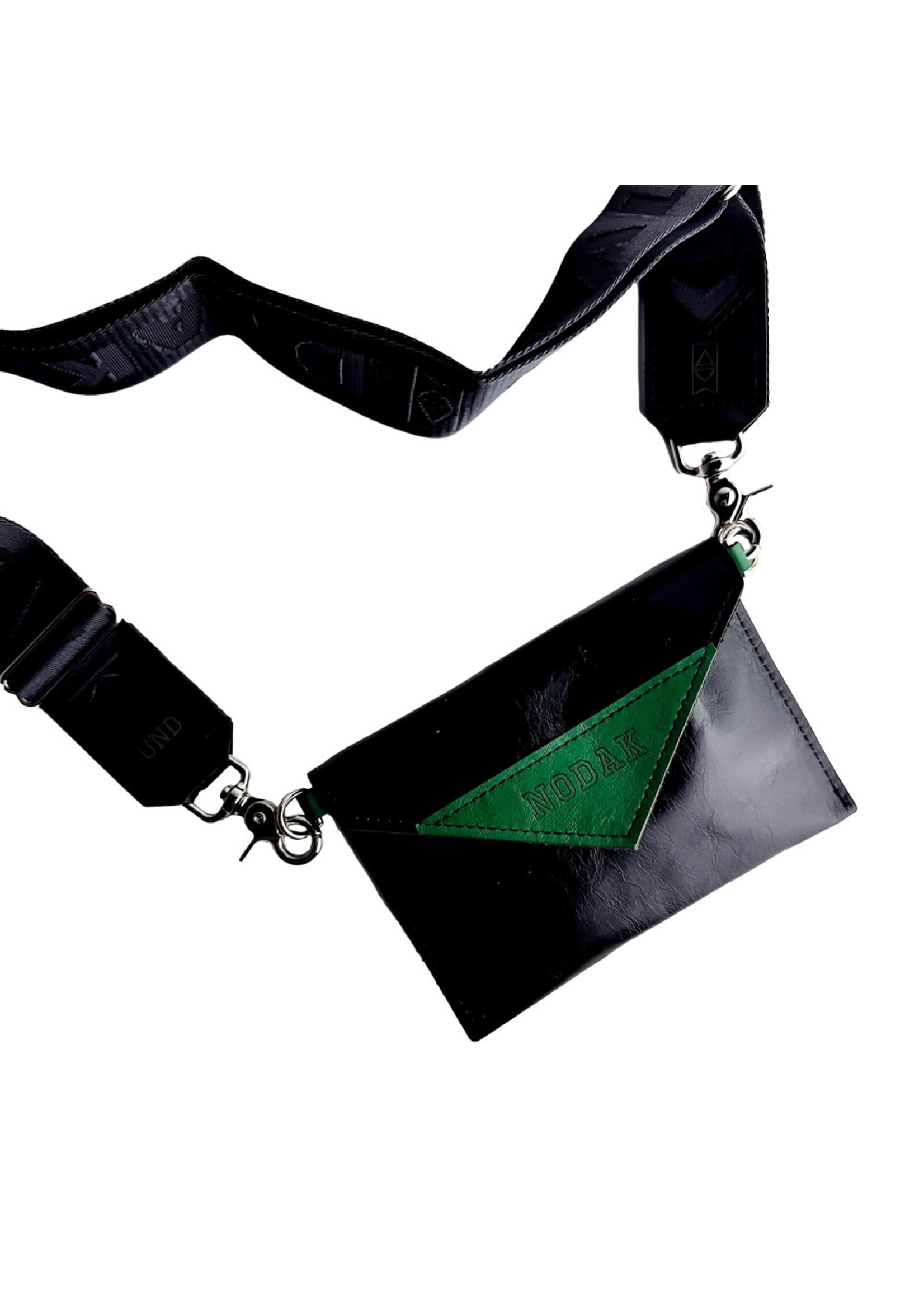 Alexis Drake Leather Envelope Crossbody Bag