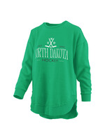 Press Box Silverton Melange Poncho Crew