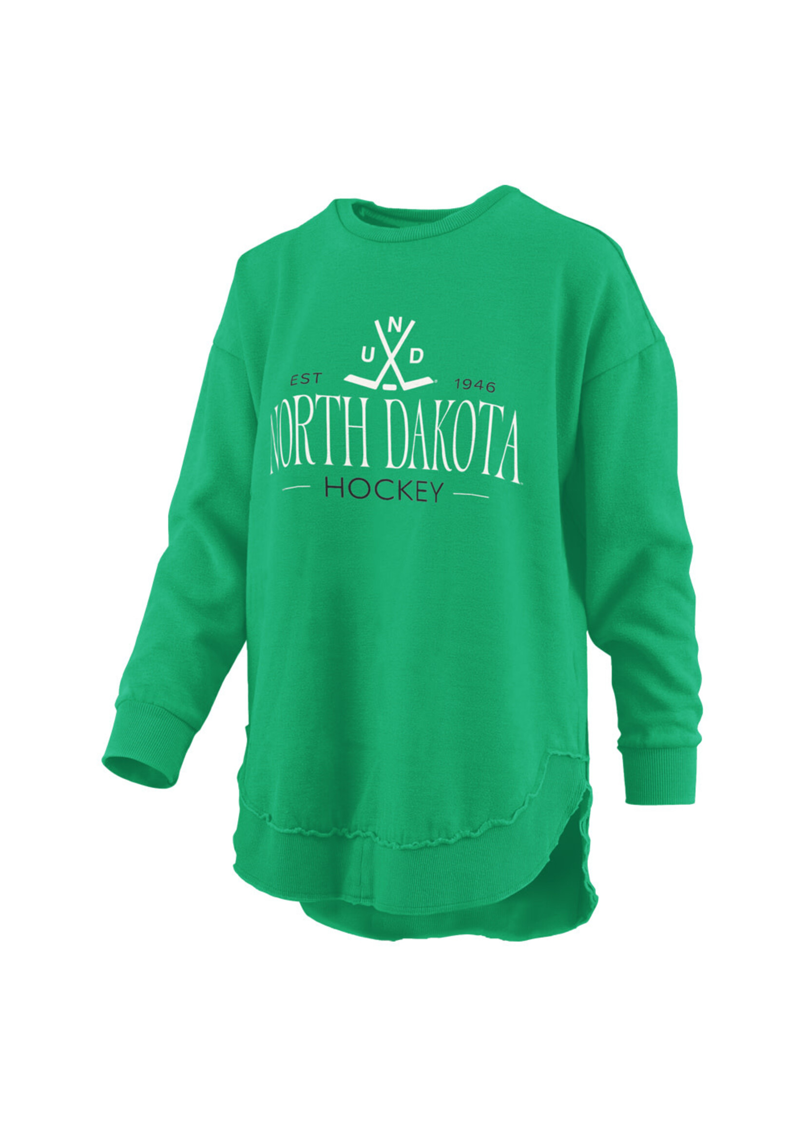 Press Box Silverton Melange Poncho Crew