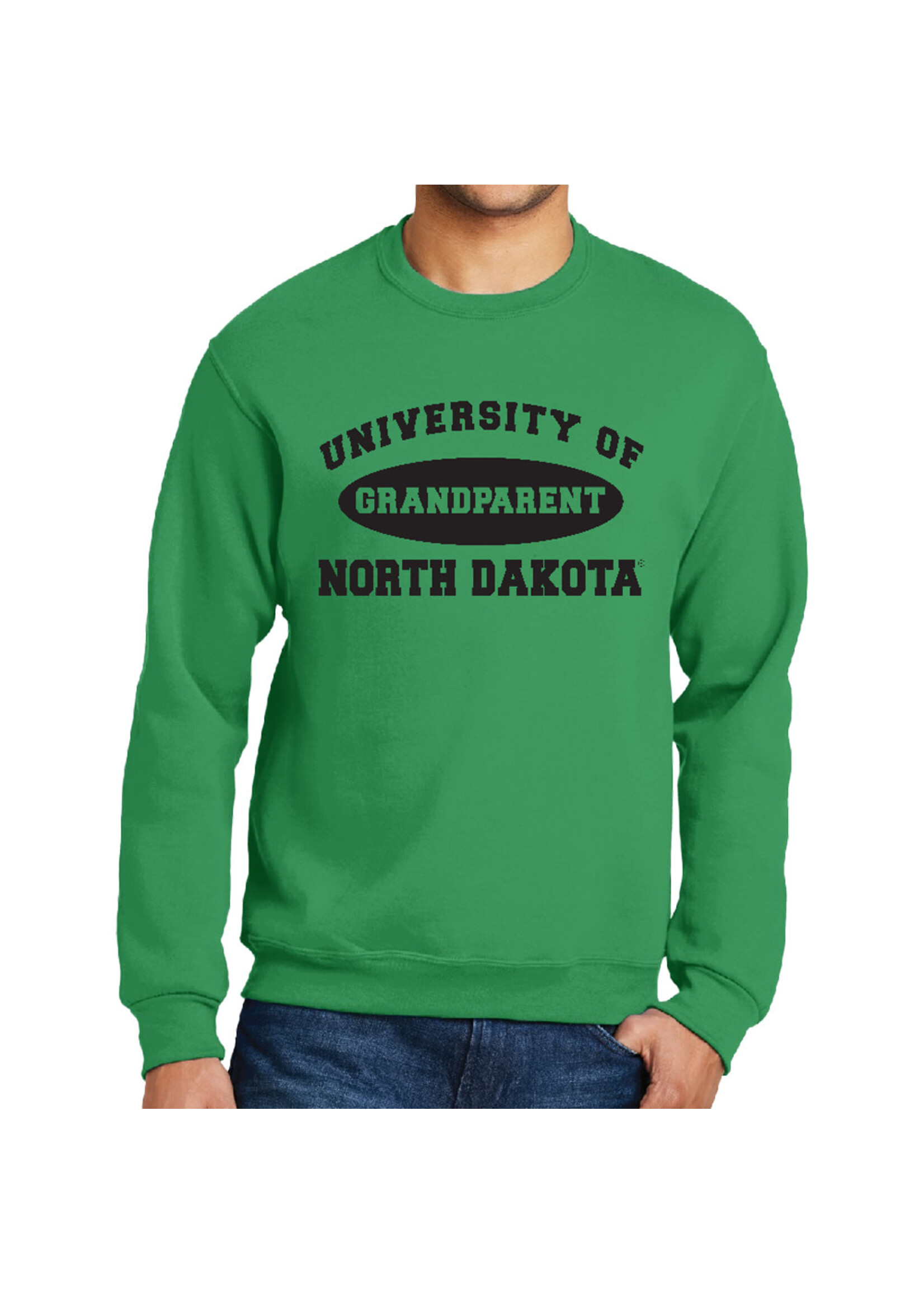 AHUNDYP UND Grandparent Arch Crewneck