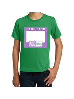 AHUNDYP I FIGHT FOR ... Hockey Fights Cancer Youth Tee