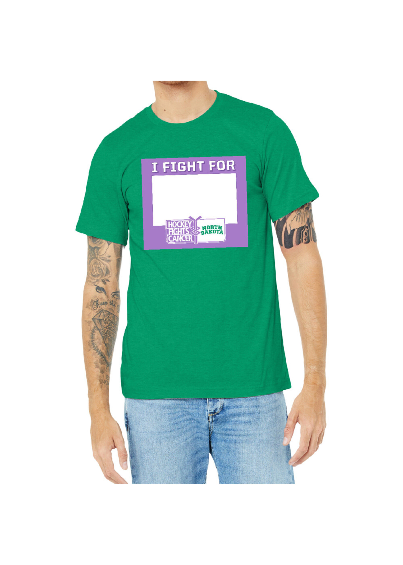 AHUNDYP I FIGHT FOR... Hockey Fights Cancer Tee