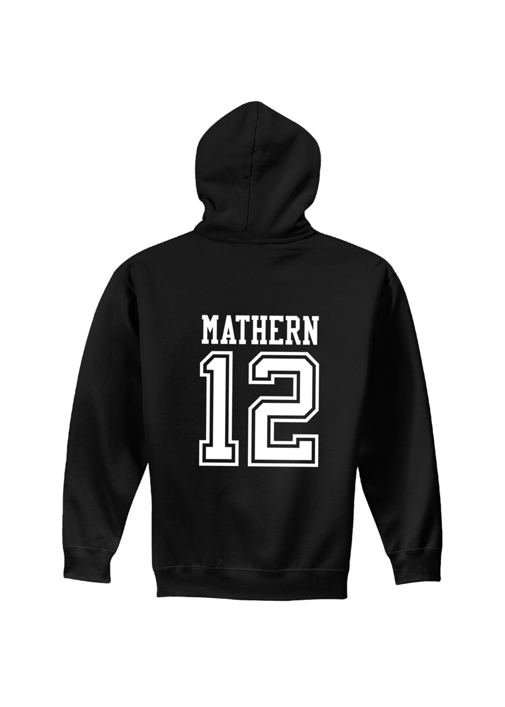 AHUNDYP #12 Mataeya Mathern North Dakota Basketball Sport Adult Hood