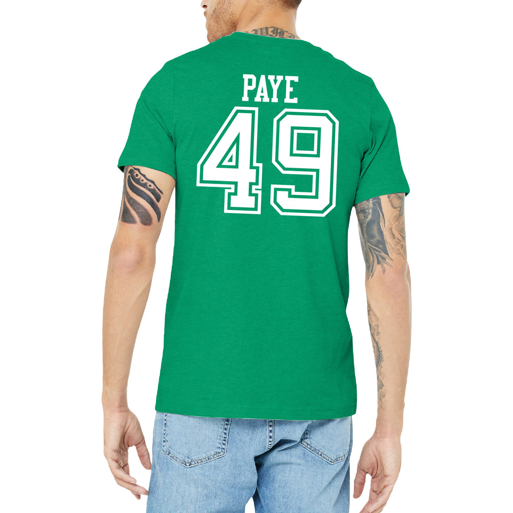 #49 Erick Paye North Dakota Football Sport Adult Tee - Sioux Shop at ...