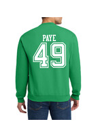AHUNDYP #49 Erick Paye North Dakota Football Sport Adult Crew