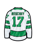 Wincraft Cole Reschny #17 UND Hockey Jersey Wood Sign