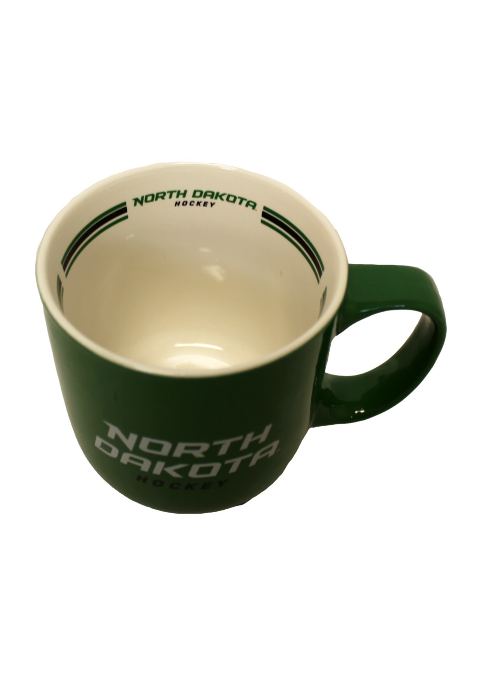 Logo Brands NODAK Stripe 15oz Ceramic Mug