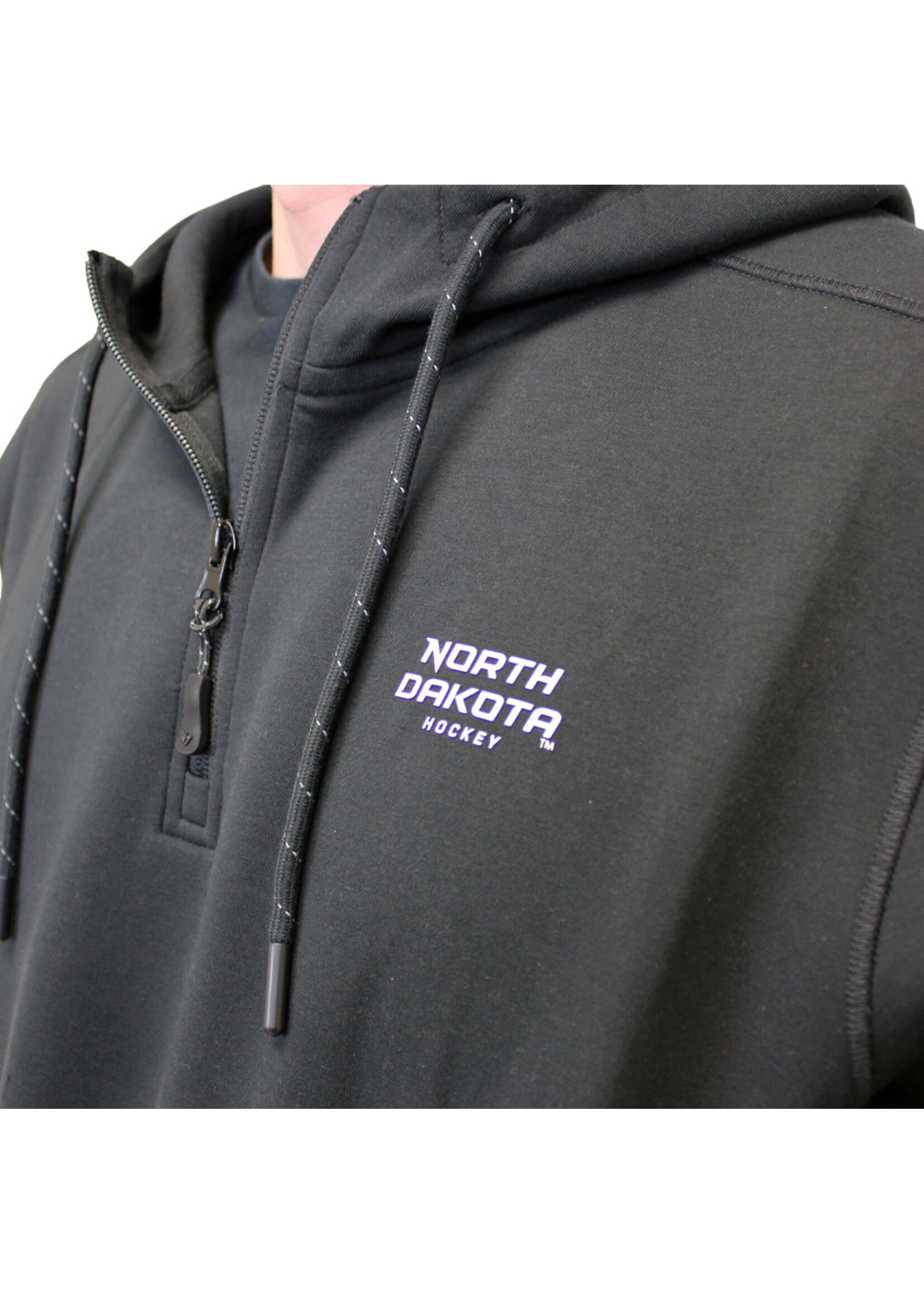 47 47 Brand Forward Fleece 1/4 Zip Hood