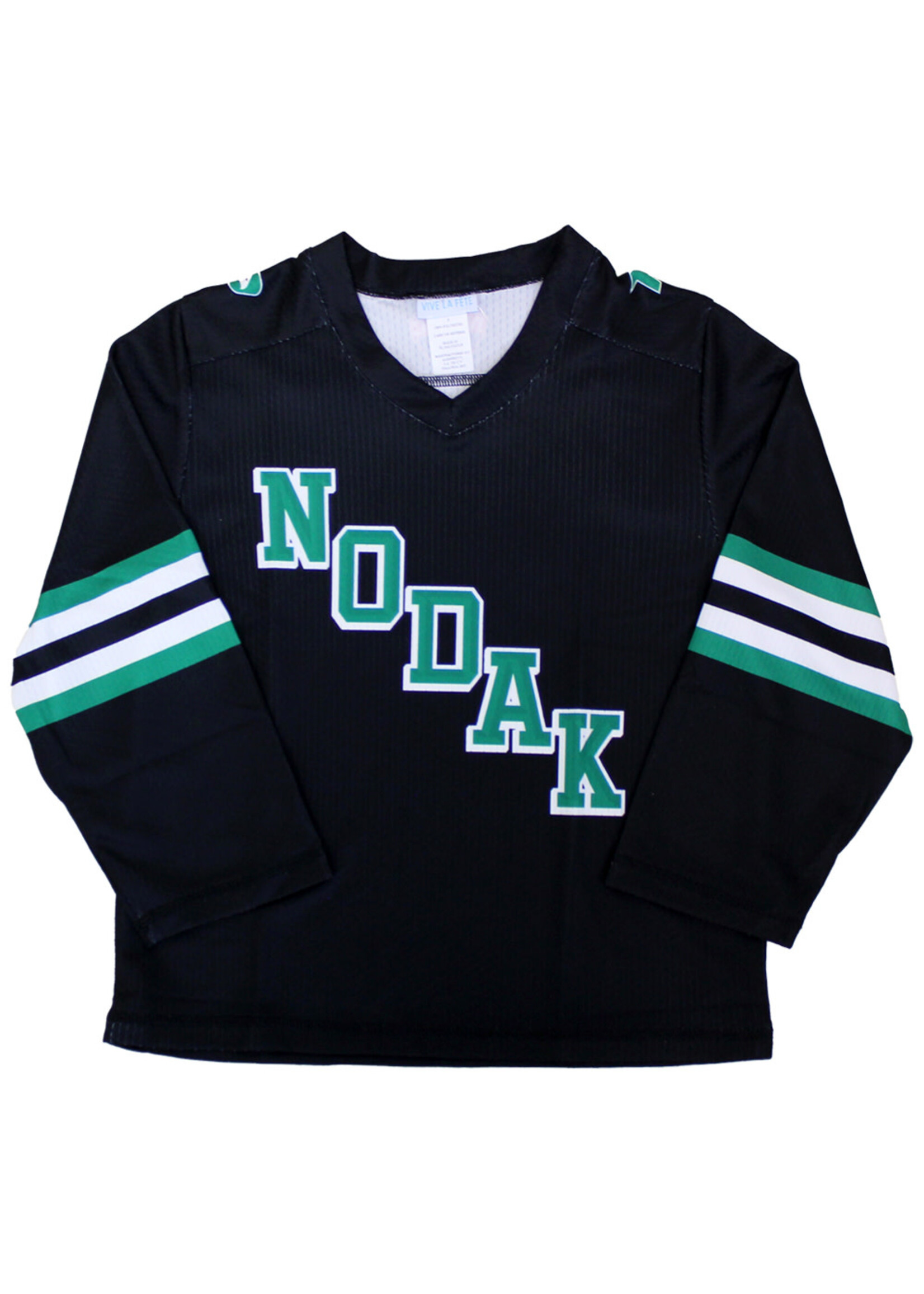 Toddler Road Black NODAK Hockey Jersey