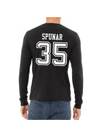 AHUNDYP #35 Jan Špunar North Dakota Hockey Sport Adult Long Sleeve