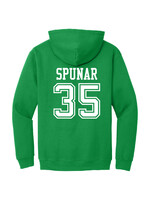 AHUNDYP #35 Jan Špunar North Dakota Hockey Sport Youth Hood