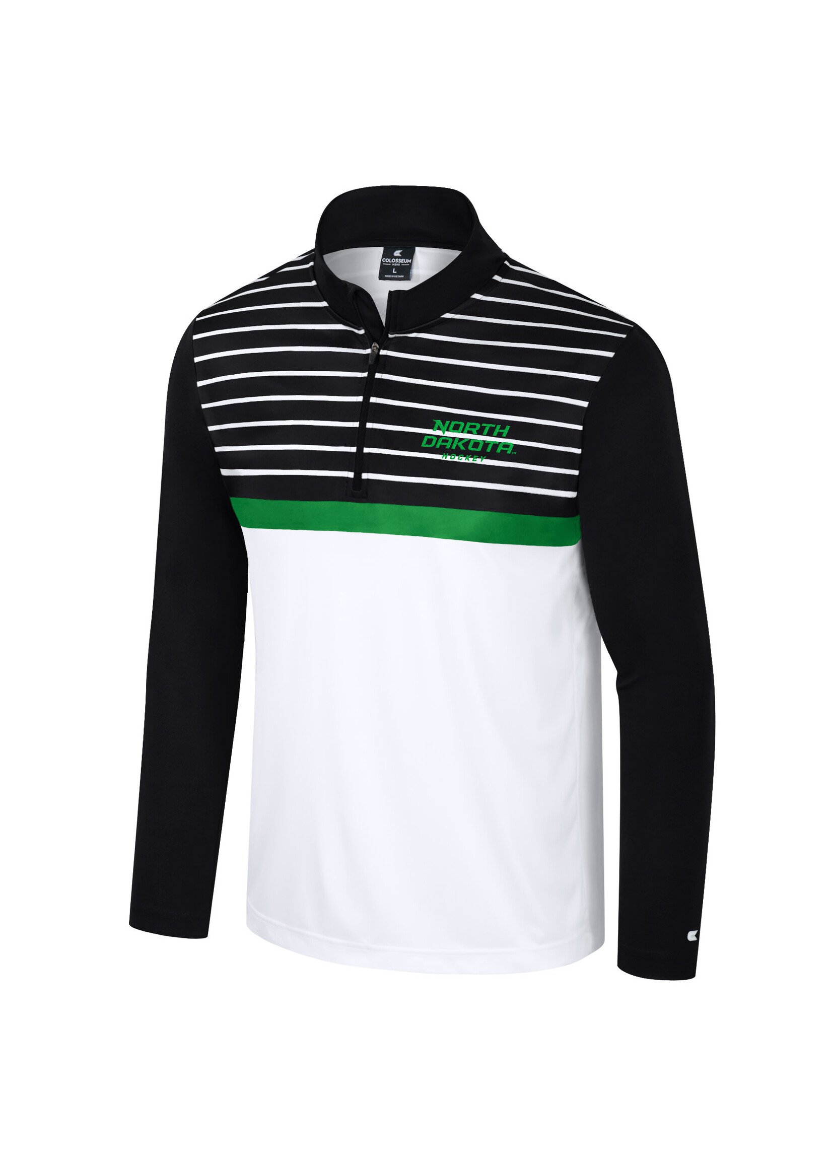 Colosseum Athletics ND Hockey Kynes 1/4 Zip Windshirt