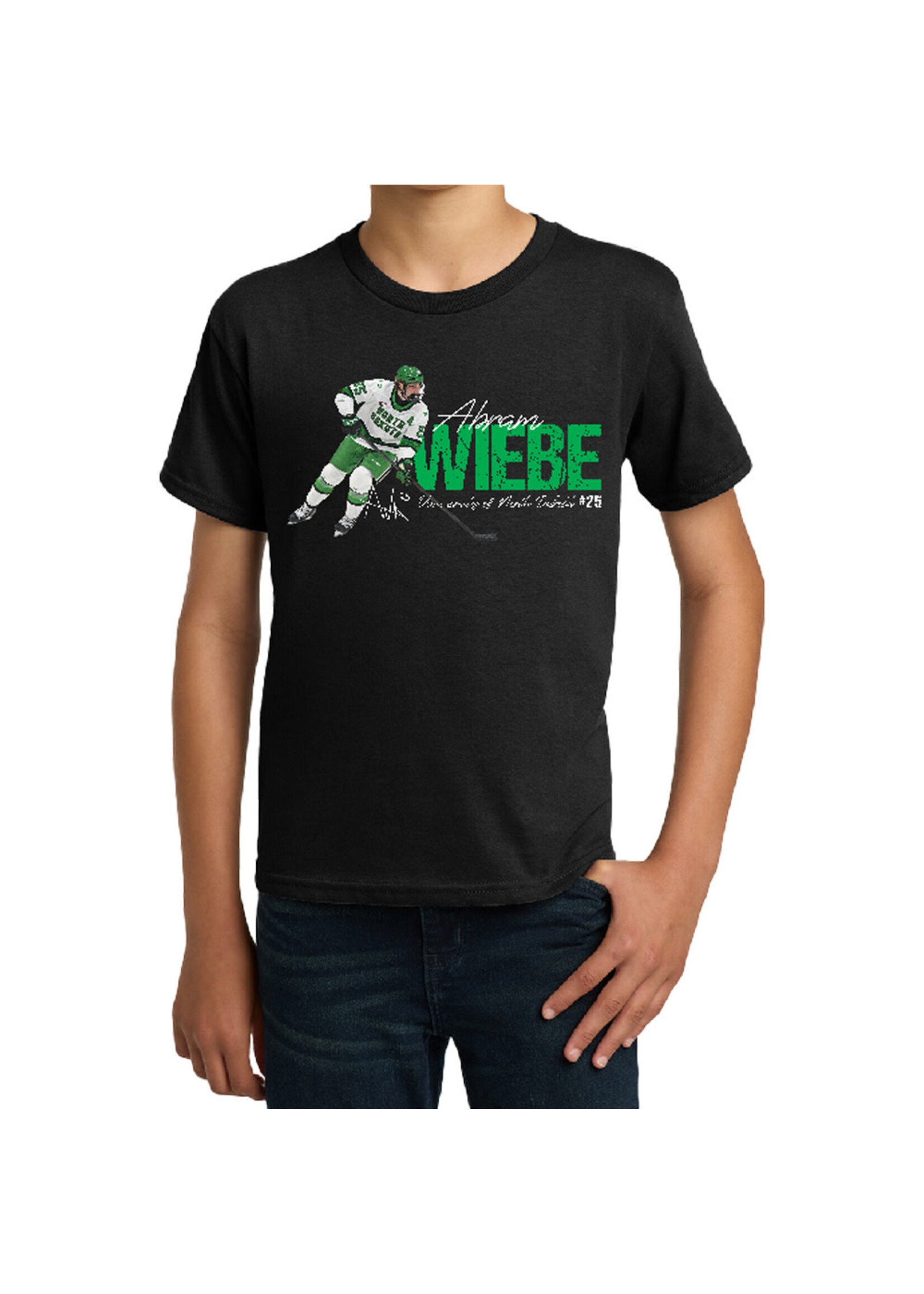 AHUNDYP #25 Abram Wiebe  Player Youth Tee