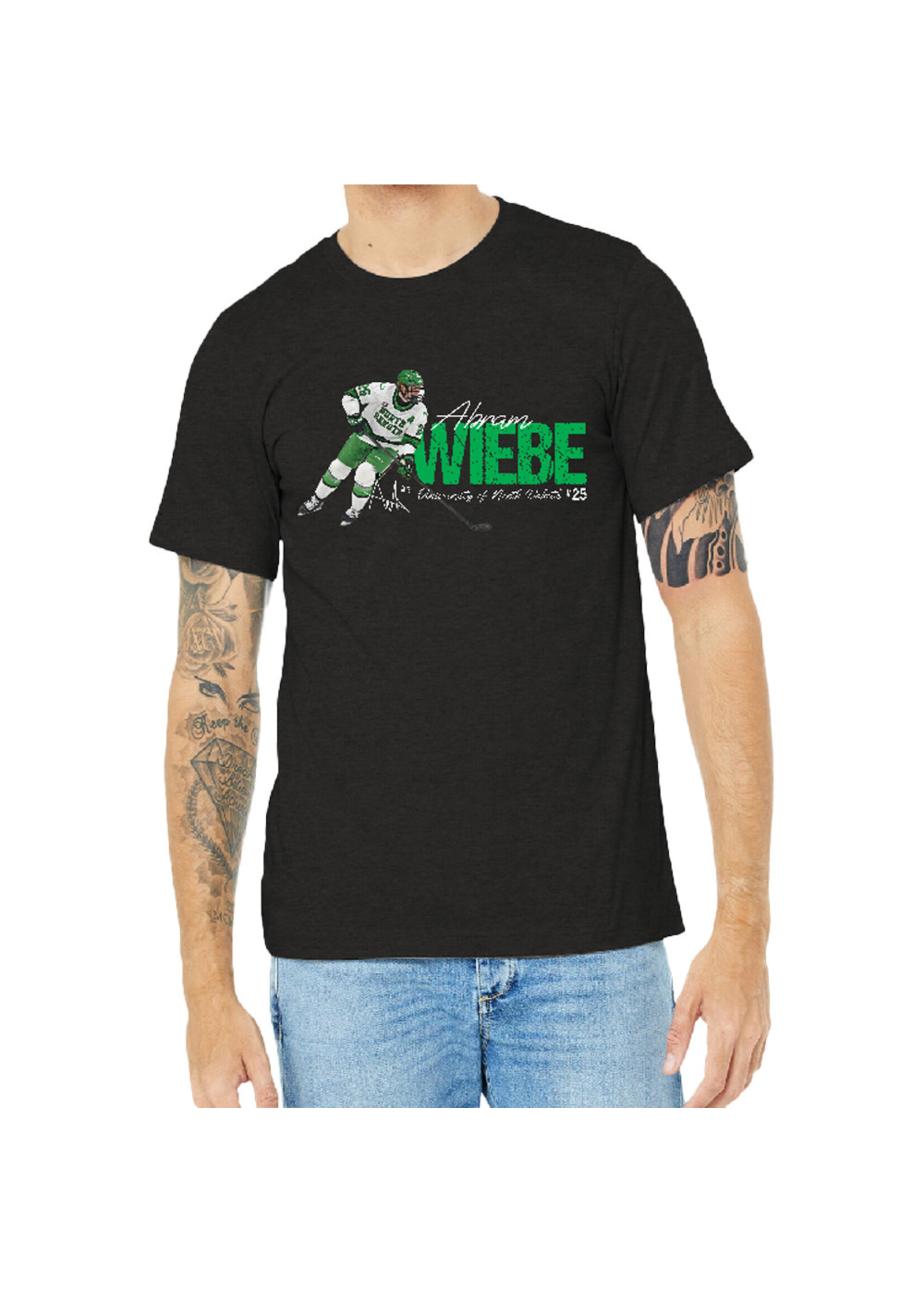 AHUNDYP #25 Abram Wiebe Player Adult Tee