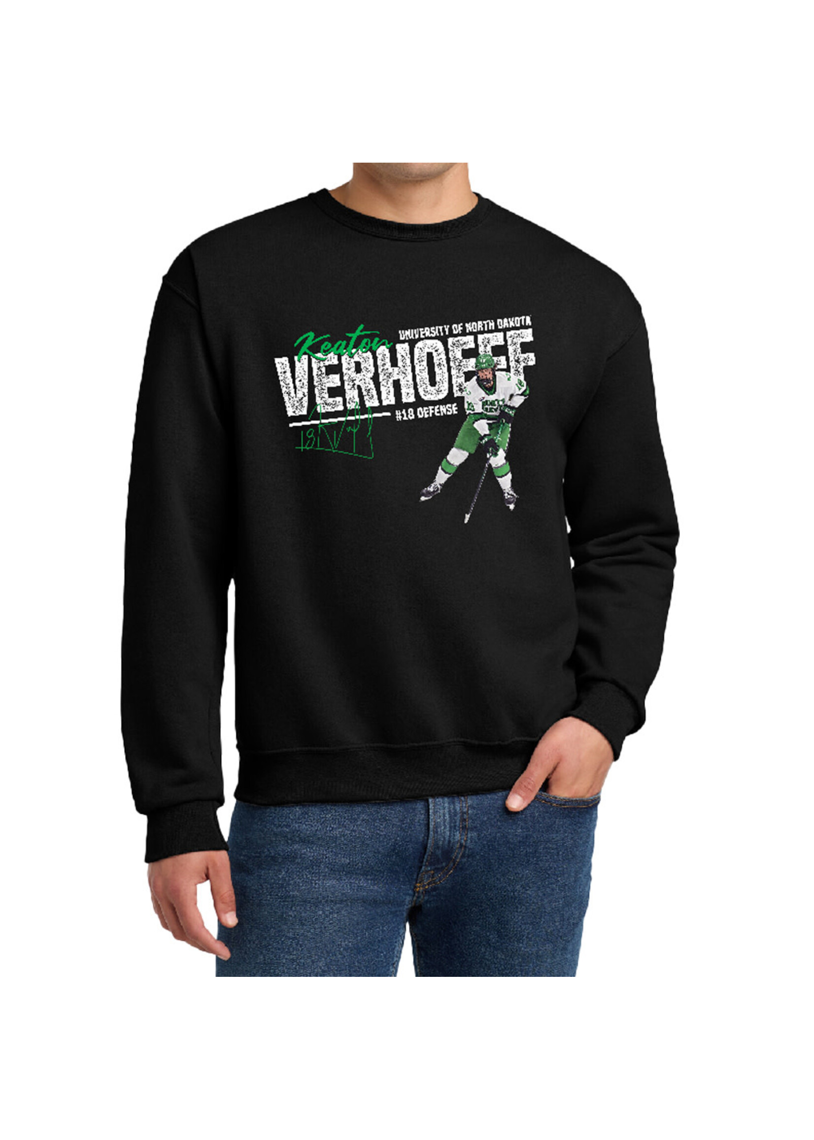 AHUNDYP #18 Keaton Verhoeff Player Adult Crew