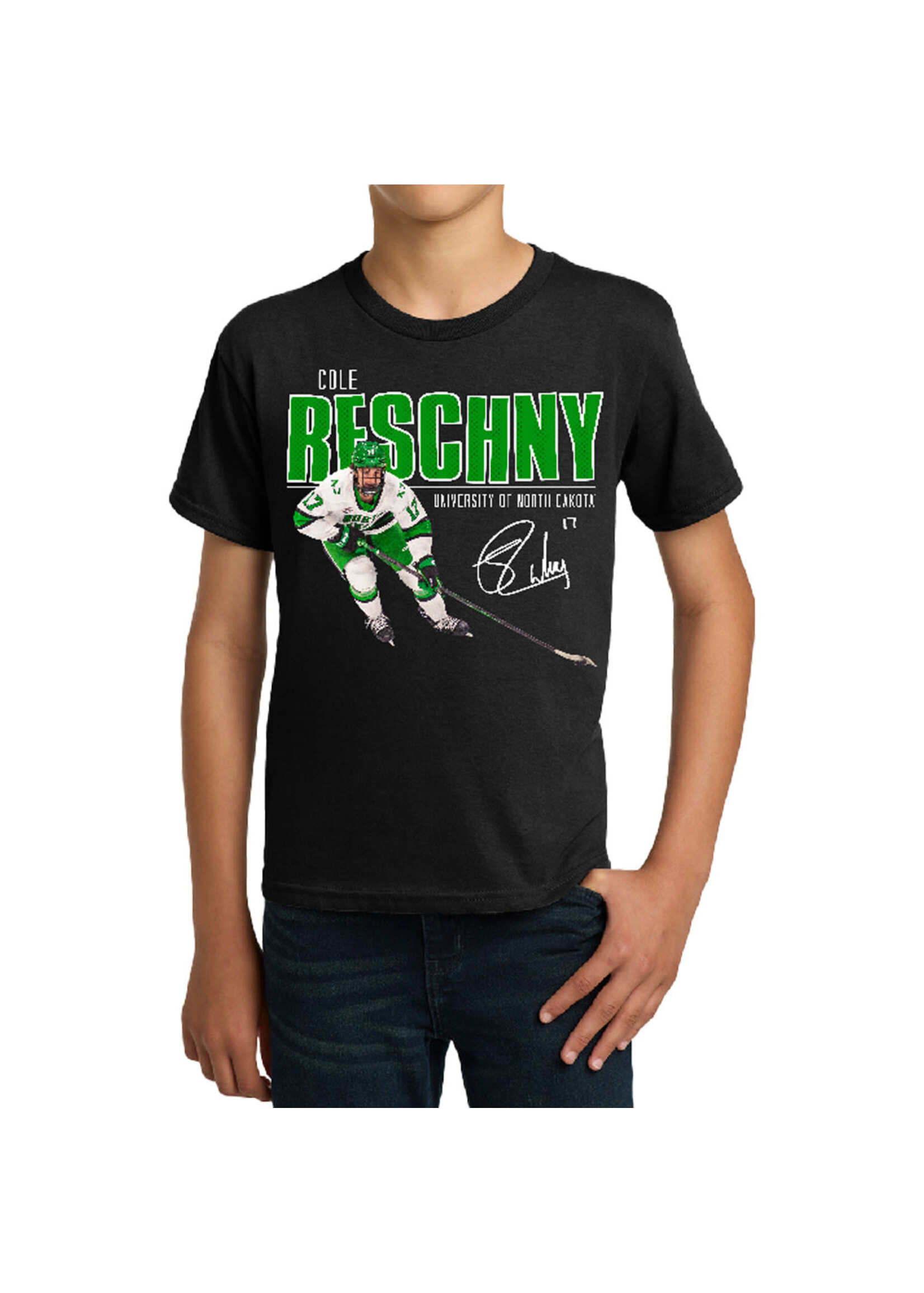 AHUNDYP #17 Cole Reschny  Player Youth Tee