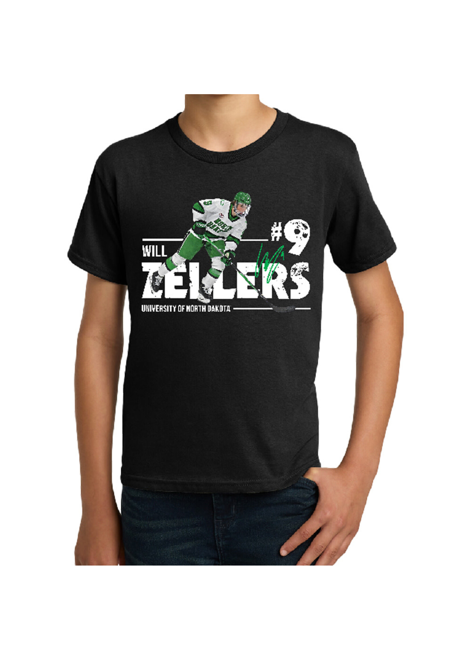 AHUNDYP #9 Will Zellers Player Youth Tee