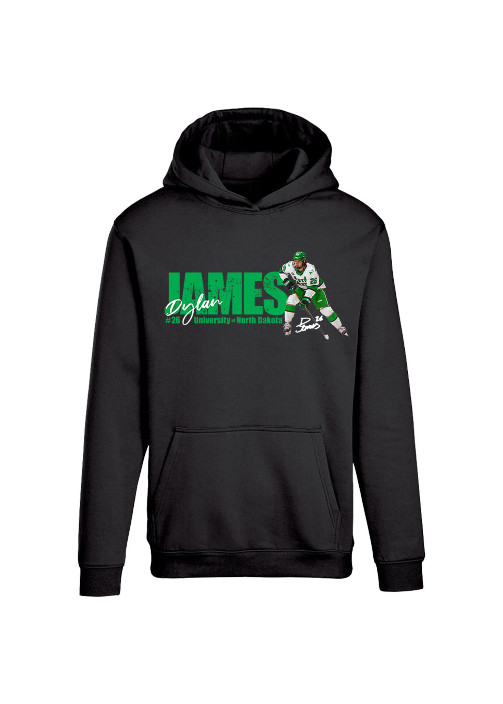 AHUNDYP #26 Dylan James Player Youth Hood