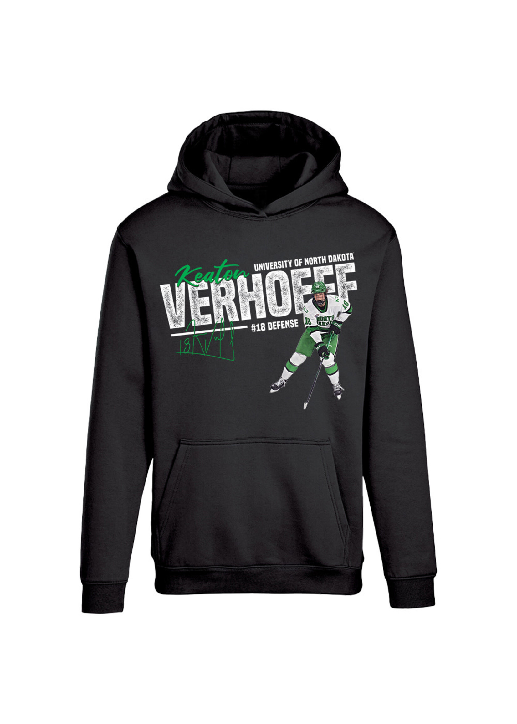 AHUNDYP #18 Keaton Verhoeff Player Youth Hood