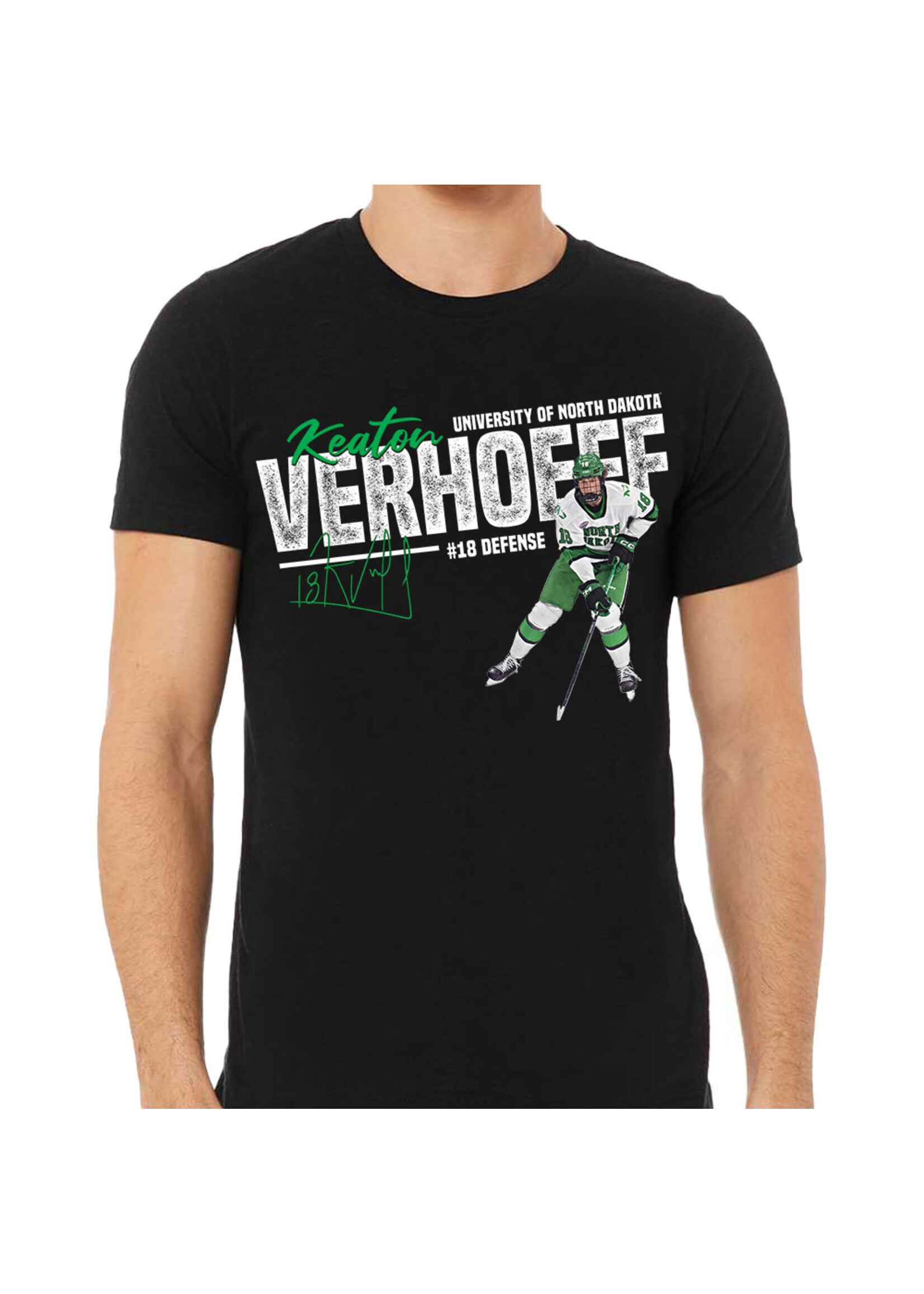AHUNDYP #18 Keaton Verhoeff Player Adult Tee