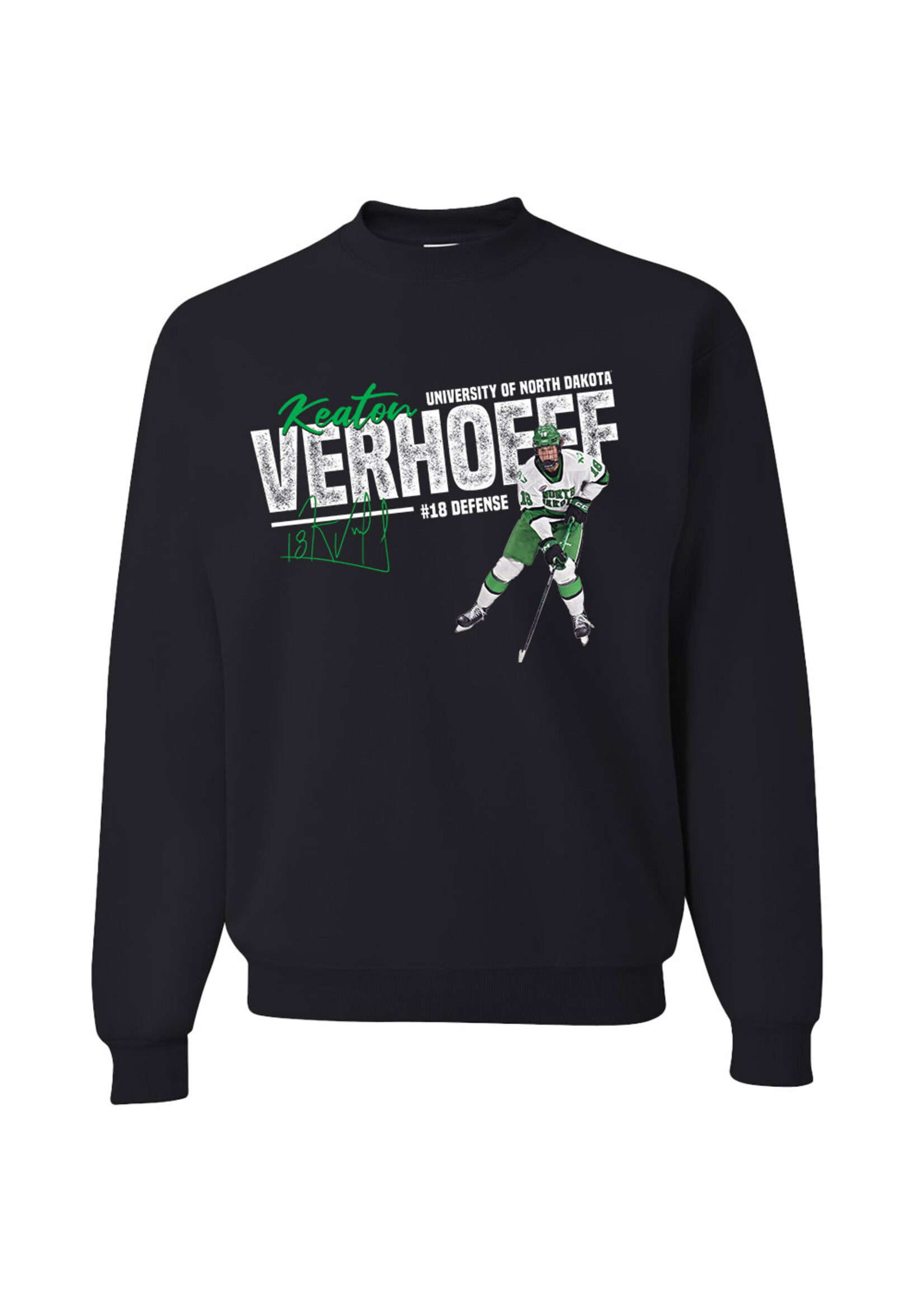 AHUNDYP #18 Keaton Verhoeff Player Adult Crew