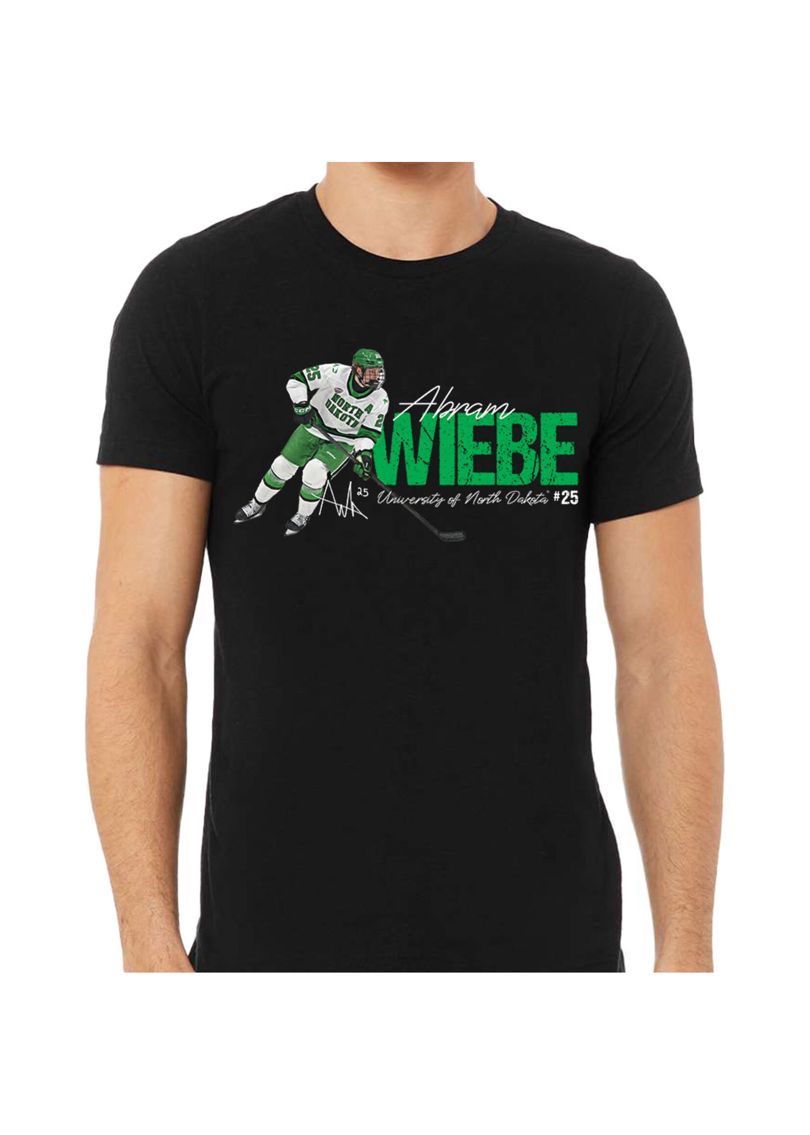 AHUNDYP Abram Wiebe #25 Player Adult Tee