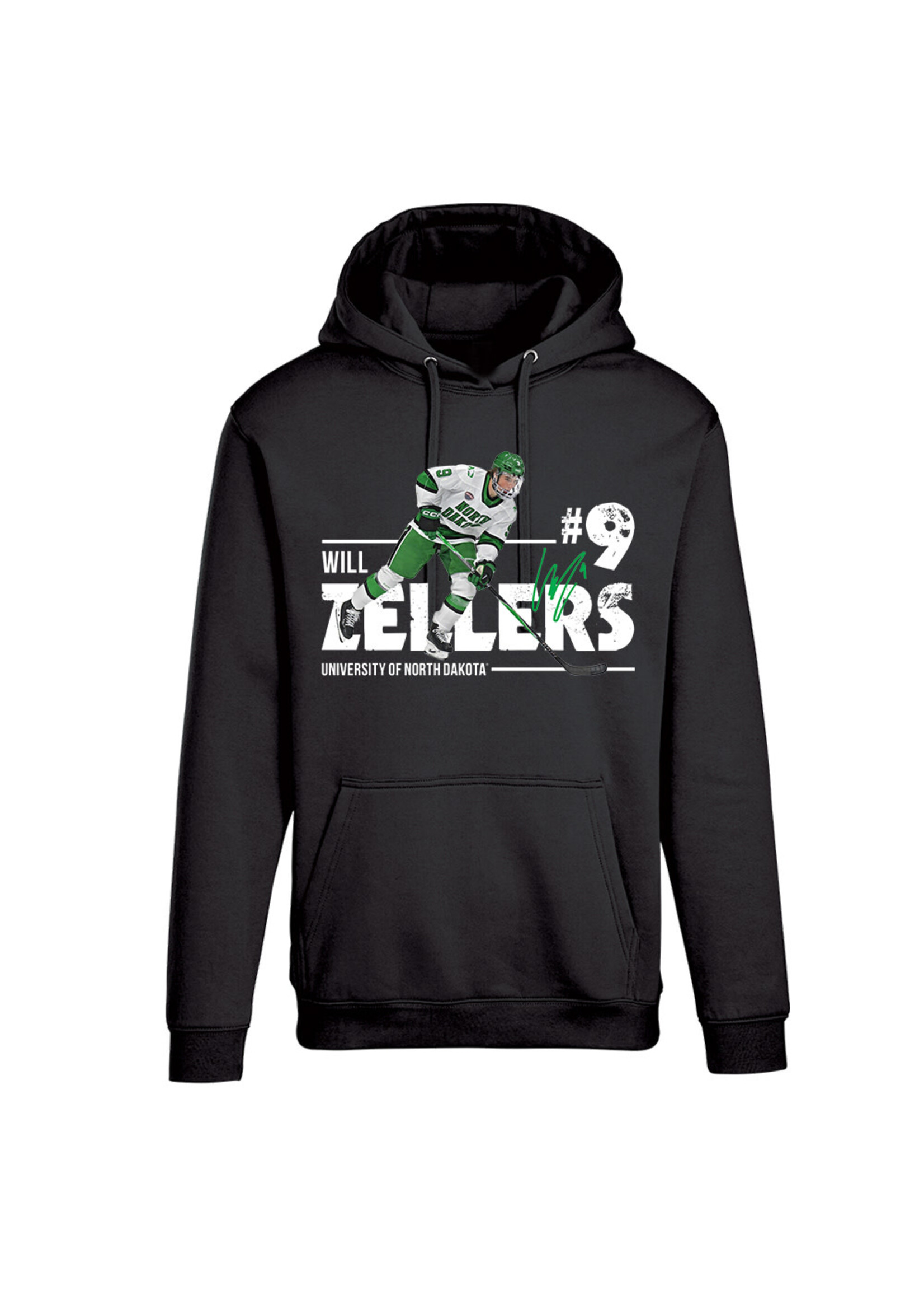 AHUNDYP Will Zellers #9 Player Adult Hood