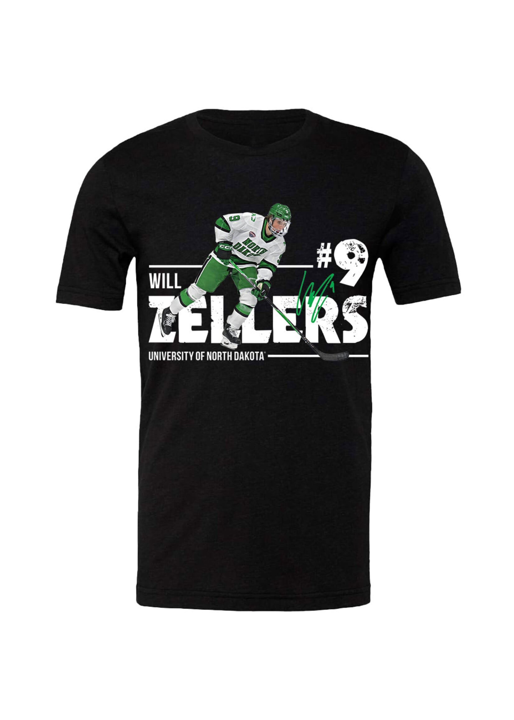 AHUNDYP Will Zellers #9 Player Youth Tee