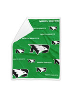 Logo Brands North Dakota Fighting Hawks 50x60 Plush Throw