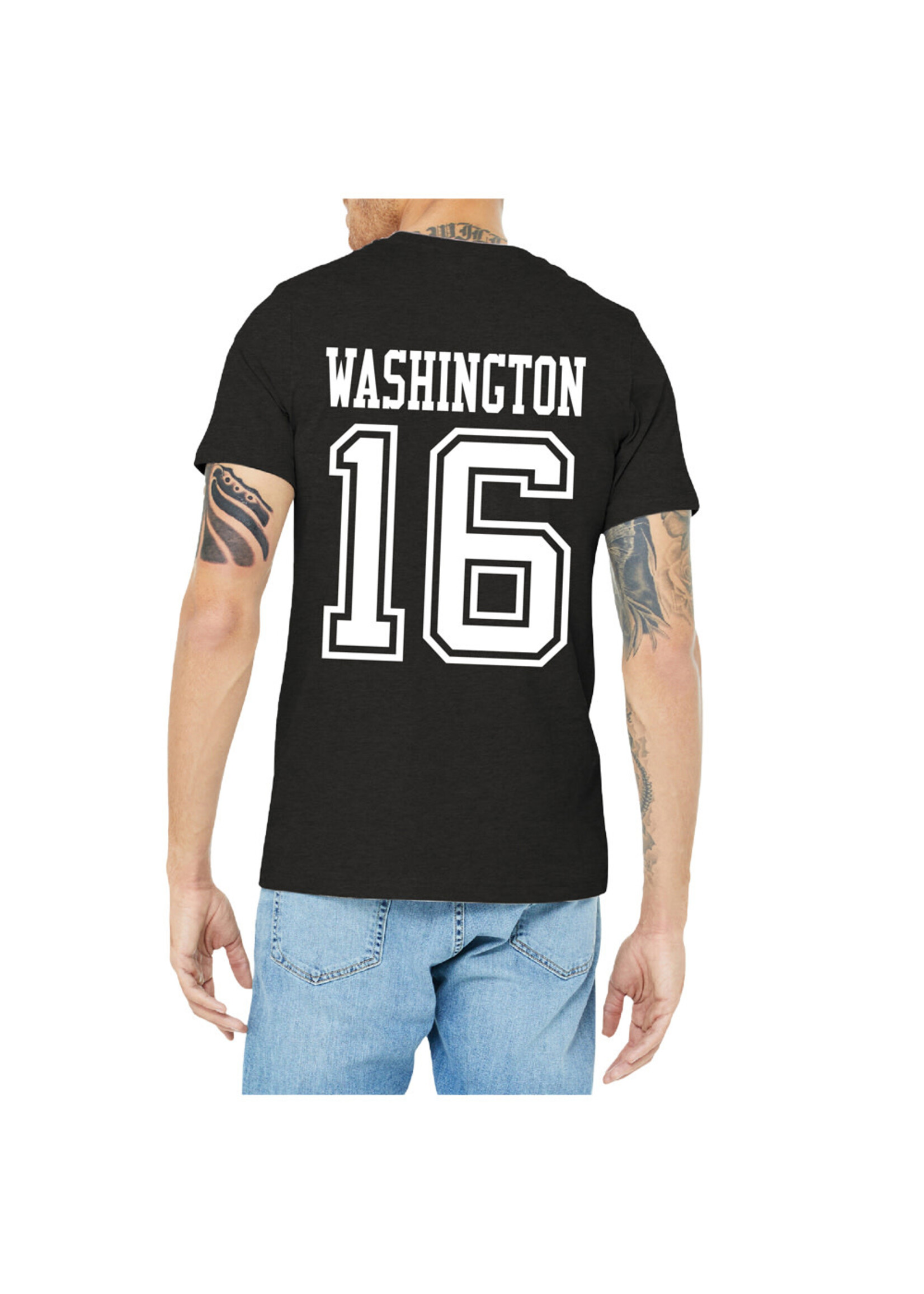 AHUNDYP #16 Vanessa Washington North Dakota Volleyball Sport Adult Tee